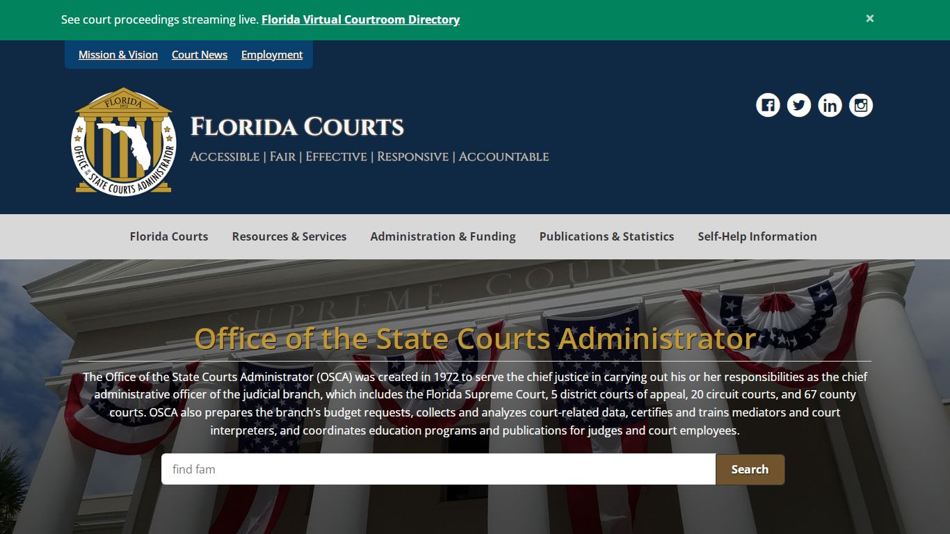 OFFENDER BASED TRANSACTION SYSTEM - Florida Courts